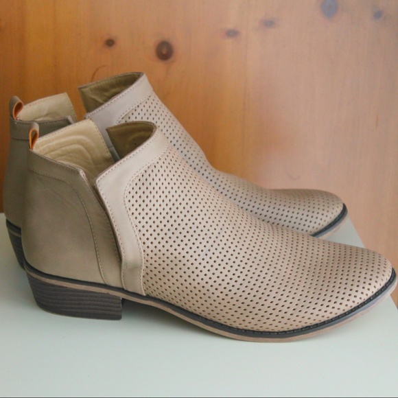 perforated booties